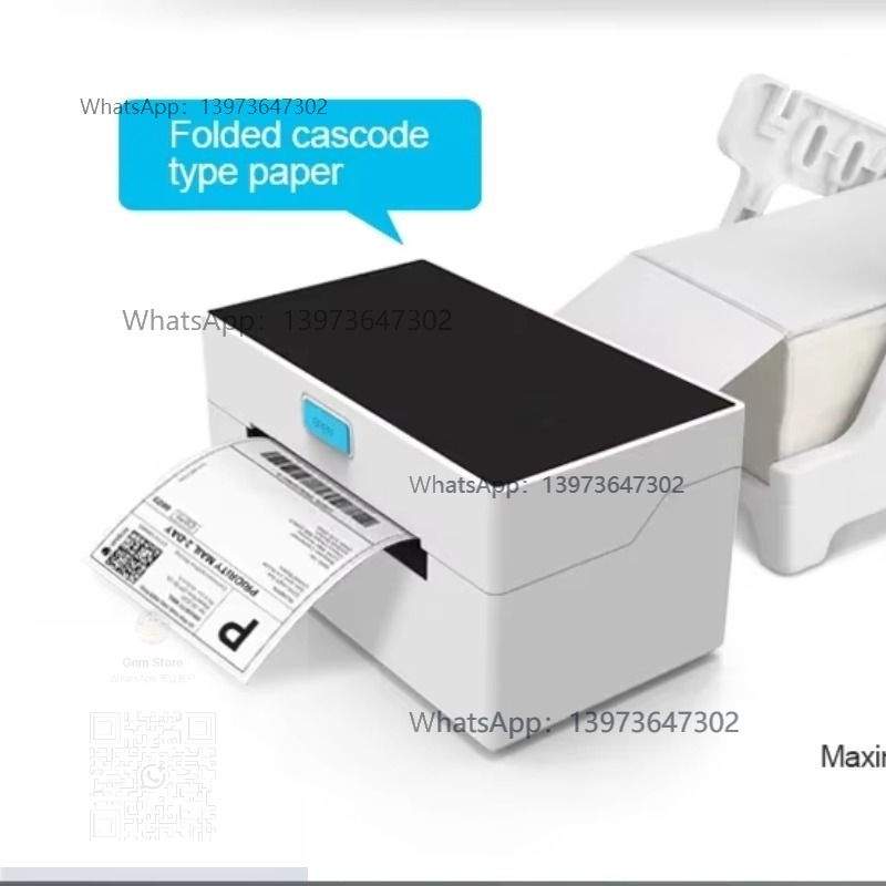 Label Printer - Stampante termica per etichette adesive USB