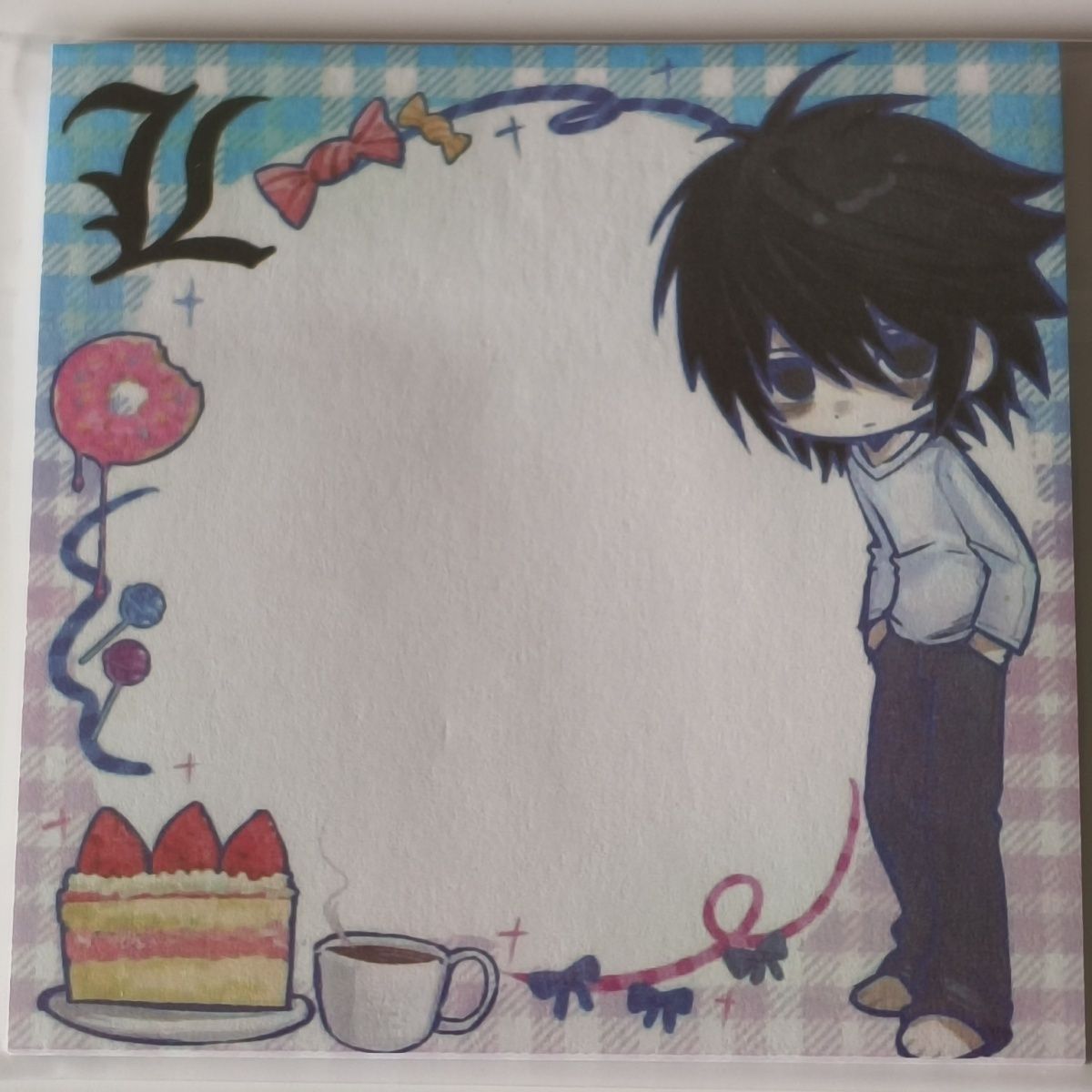 Printer Paper - Blocco Note Anime Death Note L,
