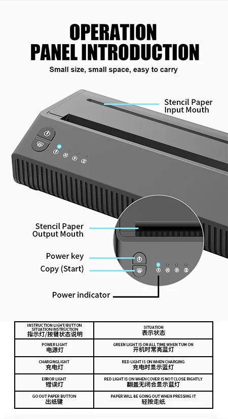 Stampante per stencil per tatu - Thermal Printer recensione e prezzo