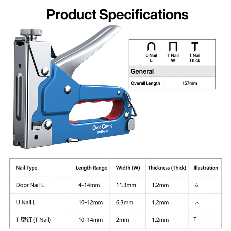 Pistola Sparachiodi 3-in-1 in  - Stapler Heavy Duty recensione e prezzo