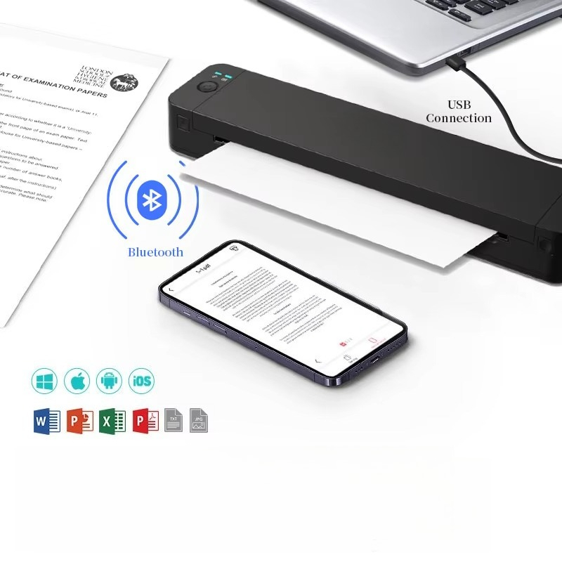 NUOVA stampante portatile A4 d - Thermal Printer recensione e prezzo